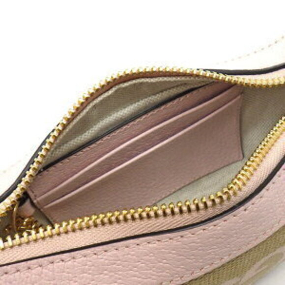 Gucci Ophidia Shoulder Bag UKMBG Pink Beige Jumbo GG Canvas - Picture 5 of 9